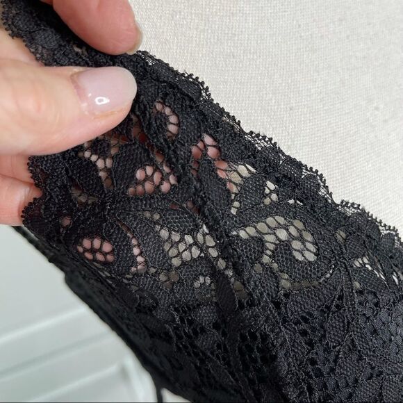 Body by Victoria Lace Demi Bra, Black - Picture 2 of 10
